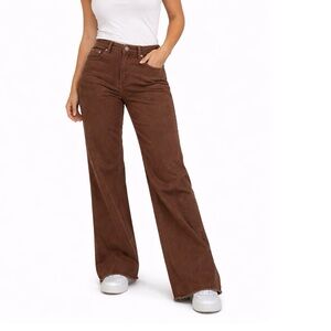 No Fear x H&M The Skate Kitchen Wide Leg Jeans  Baggy Jeans No Fear Hype Style 4